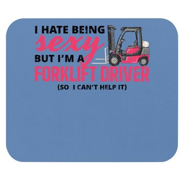 Discover Forklift Driver Apparel Forklift Operator Funny Gift Mouse Pad