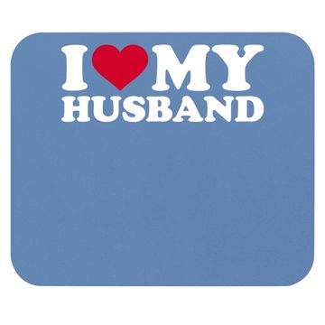 Discover I Love My Husband Mouse Pad