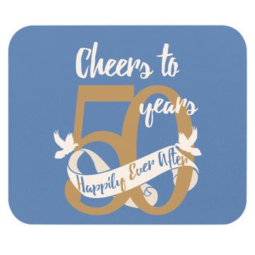 Discover 50th Wedding Anniversary Mouse Pad Gift For Couples