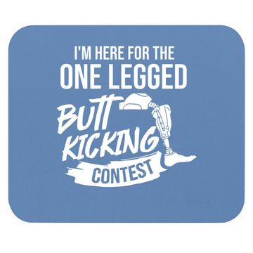 Discover Leg Prosthetic Gift Leg Amputation Amputee Mouse Pad