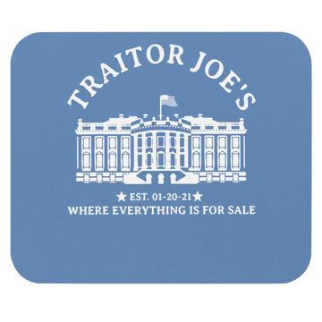 Discover Traitor Joe's Est 01 20 21 Mouse Pad