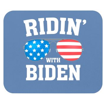 Discover Joe Biden Kamala Harris 2020 - Ridin' With - Liberal Mouse Pad