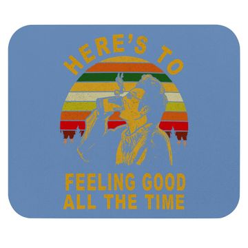 Discover Seinfeld Here's To Feeling Good All The Time Kramer Mouse Pad