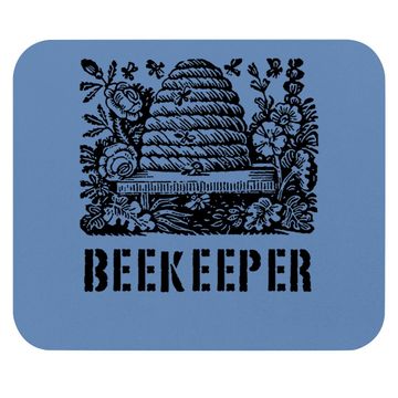 Discover Vintage Bee Beekeeper Hive Mouse Pad