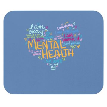 Discover Mental Health Awareness Gifts Depression Mouse Pad