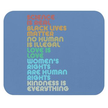 Discover Vintage Science Is Real Black Lives Matter Mouse Pad