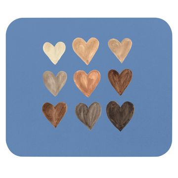 Discover Melanin Hearts Social Justice Equality Unity Protest Mouse Pad