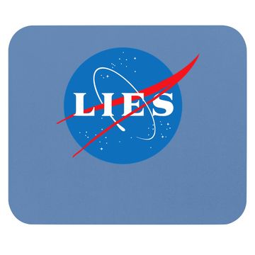 Discover Nasa Lies Flat Earth Mouse Pad