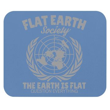 Discover Flat Earth Society Mouse Pad