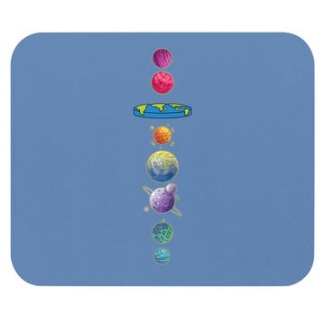 Discover Flat Earth Mouse Pad Map Model Globe Conspiracy Believer