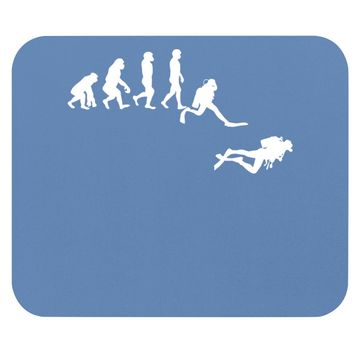 Discover Scuba Dive T- Mouse Pad Evolution Diving Diver Ocean Lover Gift