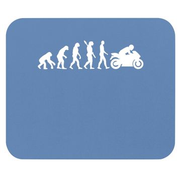 Discover Evolution Motorcycle Mouse Pad
