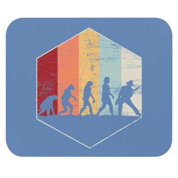 Discover Vintage Evolution Bass Guitar Mouse Pad
