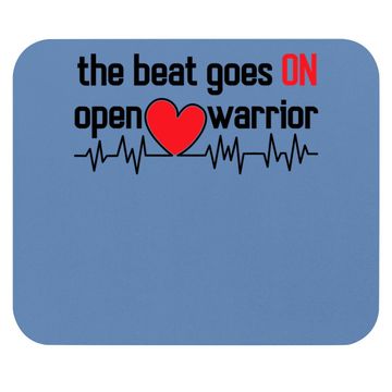 Discover Post Heart Surgery Mouse Pad Open Heart Warrior
