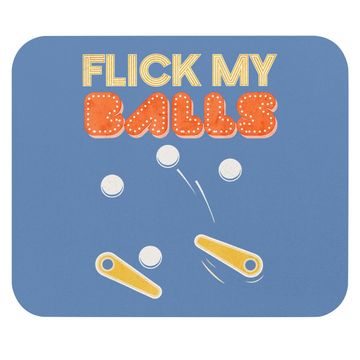 Discover Flick My Balls - Classic Retro Pinball Mouse Pad Gift