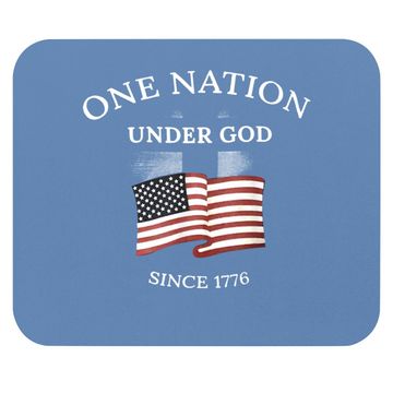 Discover One Nation Under God Since 1776, Since 1776 Veteran Mouse Pad Mouse Pad