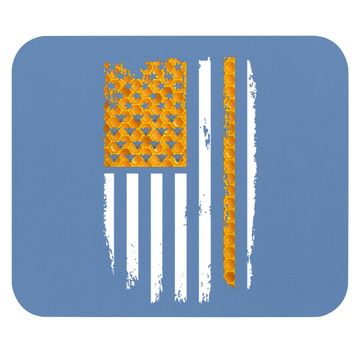 Discover American Flag Beekeeping - Beekeeper - Honey Bee Mouse Pad