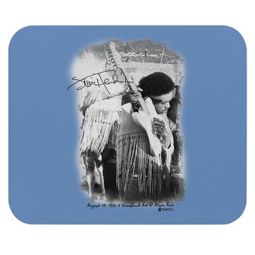 Discover Jimi Hendrix Woodstock Mouse Pad