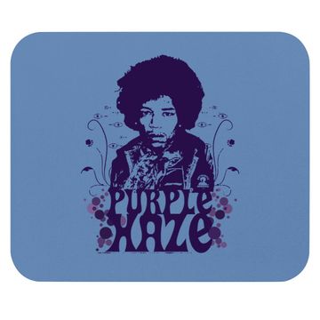 Discover Jimi Hendrix - Purple Haze Mouse Pad
