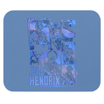 Discover Jimi Hendrix - Boxes Mouse Pad