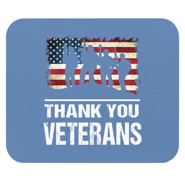 Discover Thank You Veterans Day Mouse Pad