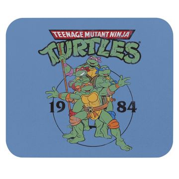 Discover Teenage Mutant Ninja Turtles Classic Circle 1984 Mouse Pad-mouse Pad