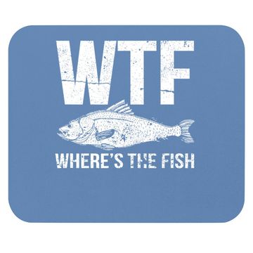 Discover Wtf Where's The Fish Mouse Pad