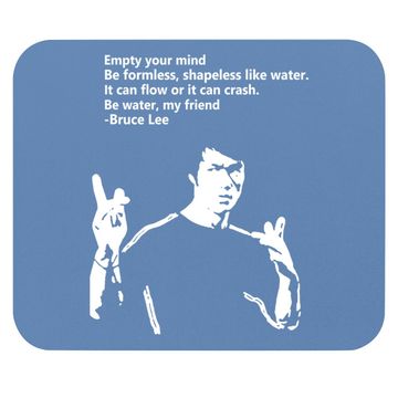 Discover Bruce Lee Quote Kung Fu Karate Mouse Pad