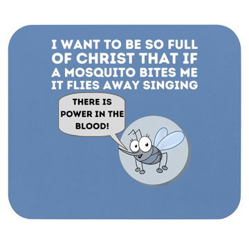Discover Mosquito Joke Mouse Pad