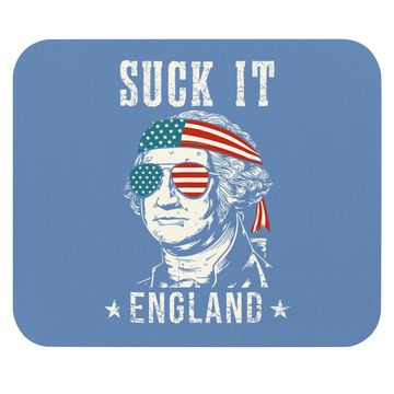 Discover Suck It England George Washington Mouse Pad