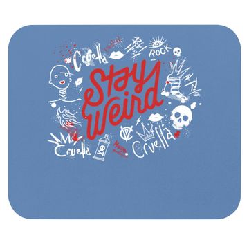 Discover Cruella Stay Weird Mouse Pad