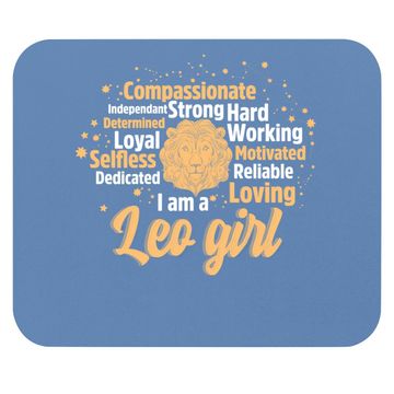 Discover As A Leo Girl Birthday Astrology Zodiac Sign Leo Mouse Pad