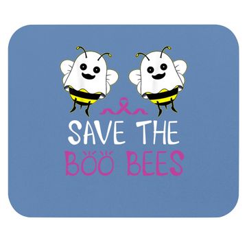 Discover Save The Boo Bees Mouse Pad Breast Cancer Awareness Halloween Mouse Pad