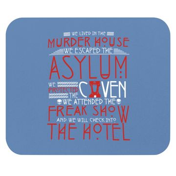 Discover Horror Stories Asylum The Hotel Mouse Pad