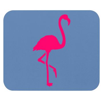 Discover Pink Flamingo Mouse Pad