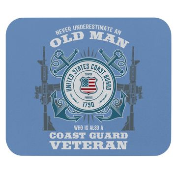Discover U.s Coast Guard Veteran Mouse Pad