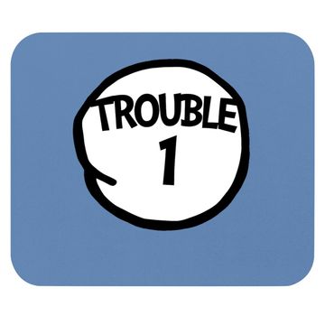 Discover Trouble 1 One Matching Group Trouble 1 Mouse Pad
