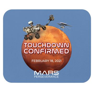 Discover Mars Perseverance Rover Nasa Mars Landing Mouse Pad