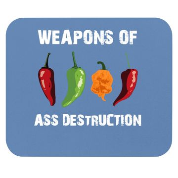 Discover Weapons Of Ass Destruction Mouse Pad Pepper Chili Spicy Hot Food