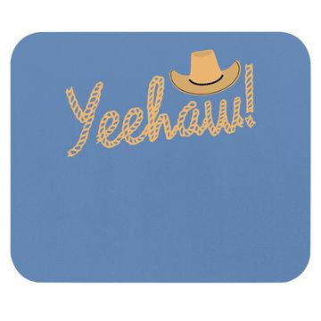 Discover Yeehaw Cowboy Mouse Pad