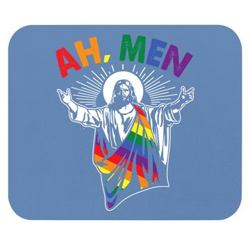 Discover Ah Gay Jesus Christian Mouse Pad