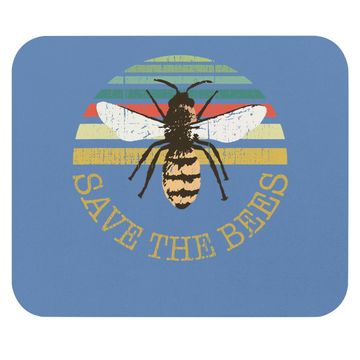 Discover Bee Beekeeper, Save The Bees Apiary Design Mouse Pad