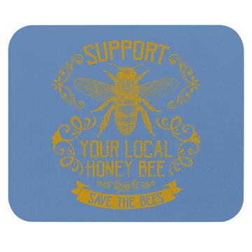 Discover Honey Bee Bee Keeper Design Mouse Pad