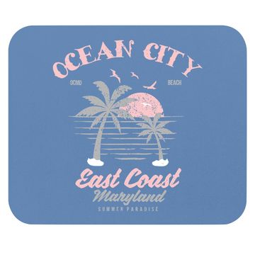 Discover Ocean City Summer Paradise Mouse Pad