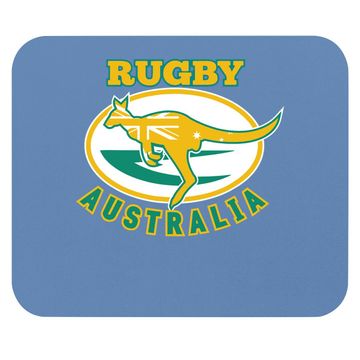 Discover Australia Rugby, Wallabies Rugby Jersey, Australian Flag Mouse Pad