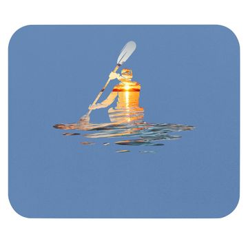 Discover Kayaking Silhouette Kayak Kayaker Mouse Pad