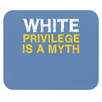 Discover Vintage Distressed Libertarian White Privilege Is A Myth Mouse Pad