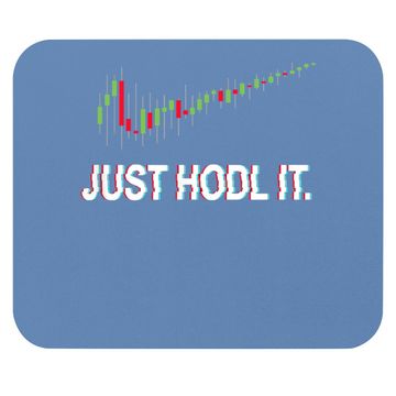 Discover Juste Hodl. Chandelier Moon Chart Crypto Currency Mouse Pad