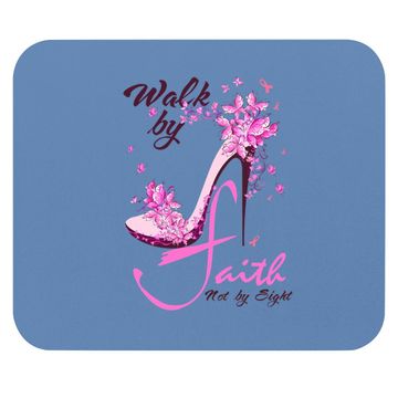 Discover Walk By Faith Not By Sight 2 Corinthians 5:7 Bible Verse Mouse Pad