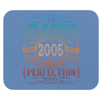Discover Vintage 2005 Limited Edition Gift 16th Birthday Mouse Pad